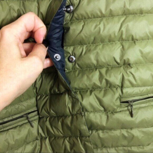 Witty Knitters | Green Long Sleeves Puffer Jacket Size Medium - Picture 4 of 8